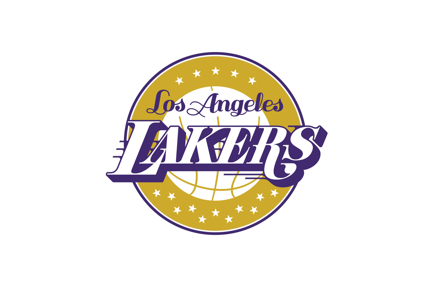 los angeles lakers clipart - photo #12